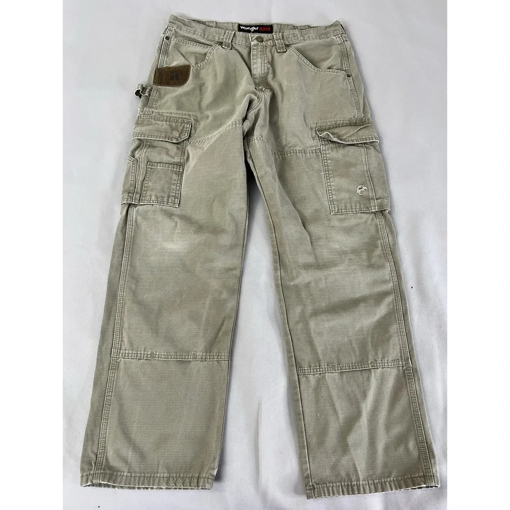 Wrangler RIGGS Workwear US‎ Men's 34x30 Ripstop Ranger Cargo Pants Y2K